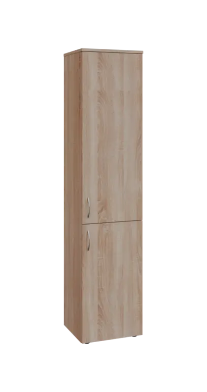 BN 5 - 42D kancelářská skříň, 2-dveřová, pravá, 1800x400x400, dub bardolino