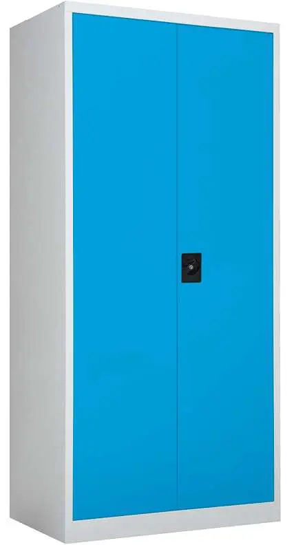 JP - 905 NX skříň policová,1950x900x500mm, šedá/modrá