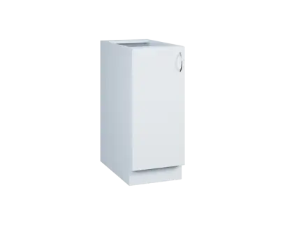 CS - 35D spodní skříňka, 1-dveřová, levá, 870x350x600, bílá
