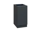 JPS - 4D spodní skříňka, 1-dveřová, pravá, 870x400x600, antracit