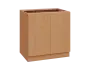 JPS - 8D spodní skříňka, 2-dveřová, 870x800x600, buk royal