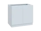 JPS - 9D spodní skříňka, 2-dveřová, 870x900x600, bílá