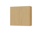 JPHR - 85D horní skříňka, 2-dveřová, rohová, levá, 800x850x330, javor horský