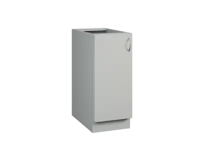 CS - 35D spodní skříňka, 1-dveřová, levá, 870x350x600, šedá