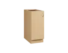 CS - 35D spodní skříňka, 1-dveřová, levá, 870x350x600, javor horský