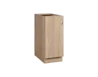 CS - 35D spodní skříňka, 1-dveřová, levá, 870x350x600, dub bardolino