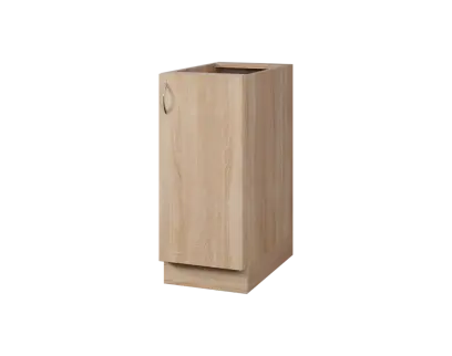 CS - 35D spodní skříňka, 1-dveřová, pravá, 870x350x600, dub bardolino