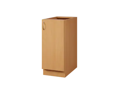 CS - 35D spodní skříňka, 1-dveřová, pravá, 870x350x600, buk royal