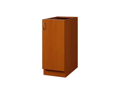 CS - 35D spodní skříňka, 1-dveřová, pravá, 870x350x600, třešeň šumavská