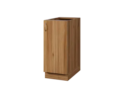 CS - 35D spodní skříňka, 1-dveřová, pravá, 870x350x600, ořech světlý