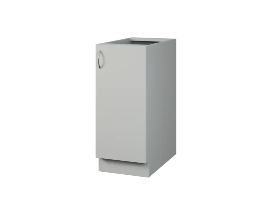 CS - 35D spodní skříňka, 1-dveřová, pravá, 870x350x600, šedá