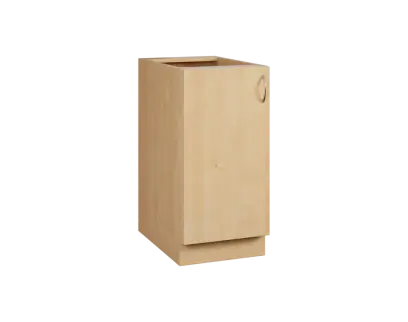 CS - 4D spodní skříňka, 1-dveřová, levá, 870x400x600, javor horský