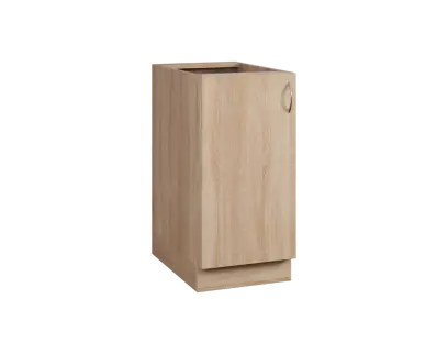 CS - 4D spodní skříňka, 1-dveřová, levá, 870x400x600, dub bardolino