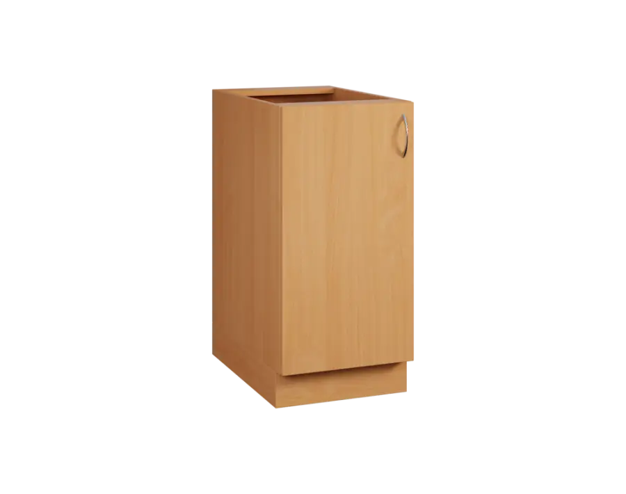 CS - 4D spodní skříňka, 1-dveřová, levá, 870x400x600, buk royal