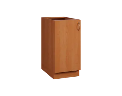 CS - 4D spodní skříňka, 1-dveřová, levá, 870x400x600, olše jantar