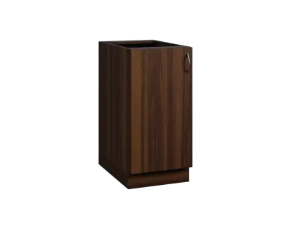 CS - 4D spodní skříňka, 1-dveřová, levá, 870x400x600, ořech královský