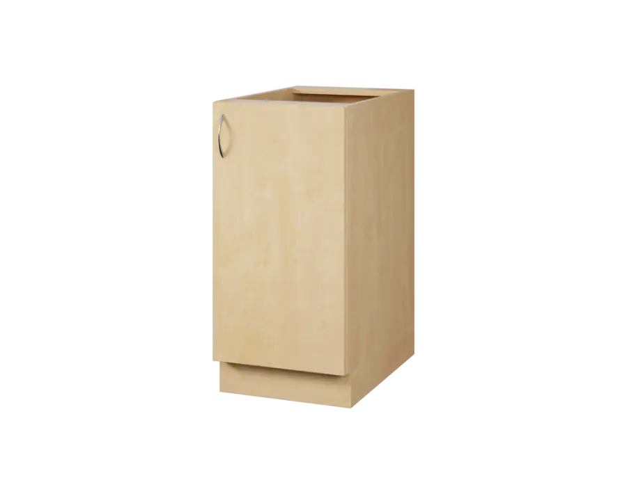 CS - 4D spodní skříňka, 1-dveřová, pravá, 870x400x600, bříza světlá