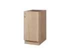 CS - 4D spodní skříňka, 1-dveřová, pravá, 870x400x600, dub bardolino