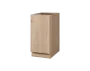 CS - 4D spodní skříňka, 1-dveřová, pravá, 870x400x600, dub bardolino