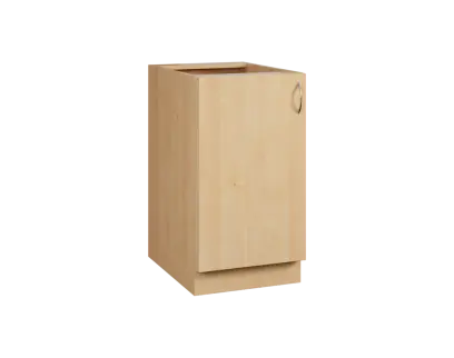 CS - 45D spodní skříňka, 1-dveřová, levá, 870x450x600, javor horský