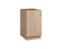 CS - 45D spodní skříňka, 1-dveřová, levá, 870x450x600, dub bardolino