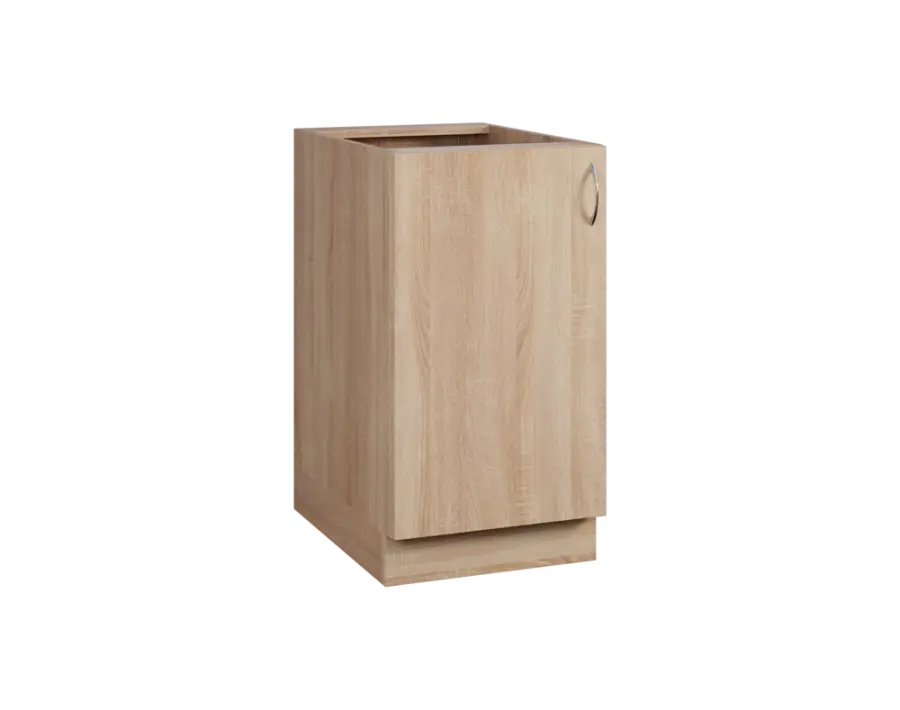 CS - 45D spodní skříňka, 1-dveřová, levá, 870x450x600, dub bardolino