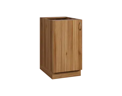 CS - 45D spodní skříňka, 1-dveřová, levá, 870x450x600, ořech světlý