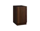 CS - 45D spodní skříňka, 1-dveřová, levá, 870x450x600, ořech královský