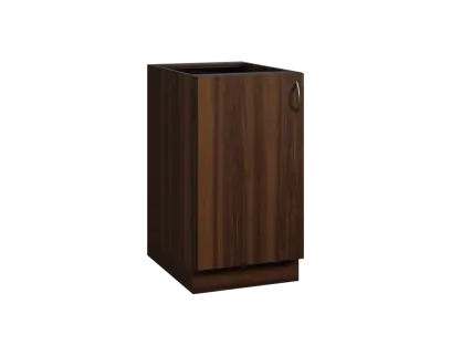 CS - 45D spodní skříňka, 1-dveřová, levá, 870x450x600, ořech královský