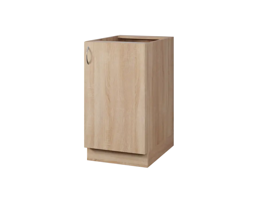 CS - 45D spodní skříňka, 1-dveřová, pravá, 870x450x600, dub bardolino
