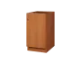 CS - 45D spodní skříňka, 1-dveřová, pravá, 870x450x600, olše jantar