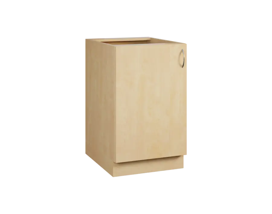 CS - 5D spodní skříňka, 1-dvéřová, levá, 870x500x600, bříza světlá