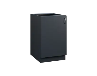 CS - 5D spodní skříňka, 1-dvéřová, levá, 870x500x600, antracit