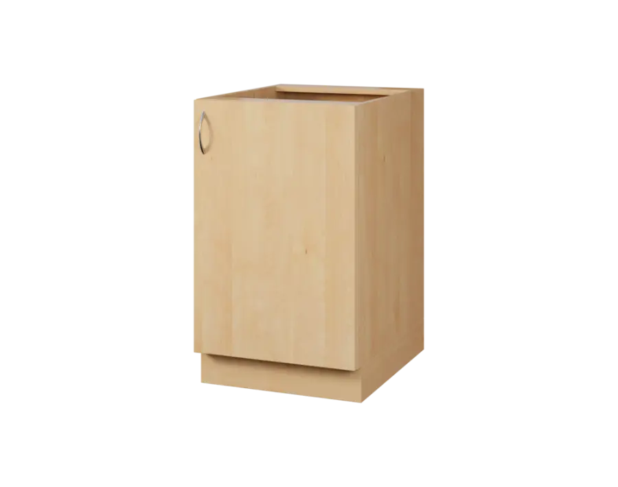 CS - 5D spodní skříňka, 1-dvéřová, pravá, 870x500x600, javor horský