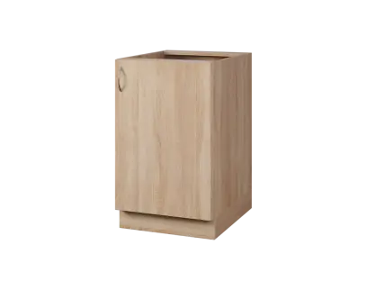 CS - 5D spodní skříňka, 1-dvéřová, pravá, 870x500x600, dub bardolino