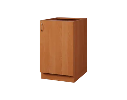 CS - 5D spodní skříňka, 1-dvéřová, pravá, 870x500x600, olše jantar