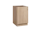 CS - 6D spodní skříňka, 1-dvéřová, levá, 870x600x600, dub bardolino