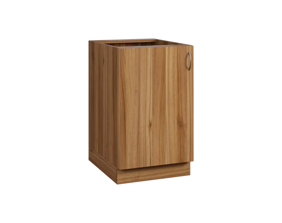 CS - 6D spodní skříňka, 1-dvéřová, levá, 870x600x600, ořech světlý