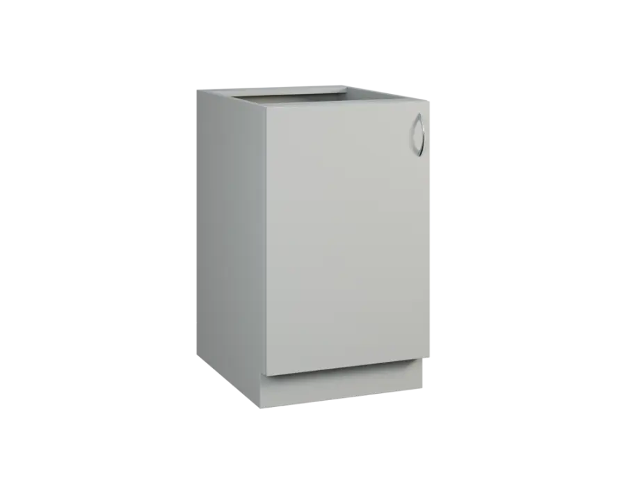 CS - 6D spodní skříňka, 1-dvéřová, levá, 870x600x600, šedá