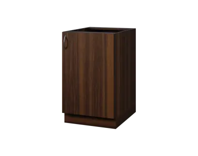 CS - 6D spodní skříňka, 1-dvéřová, pravá, 870x600x600, ořech královský