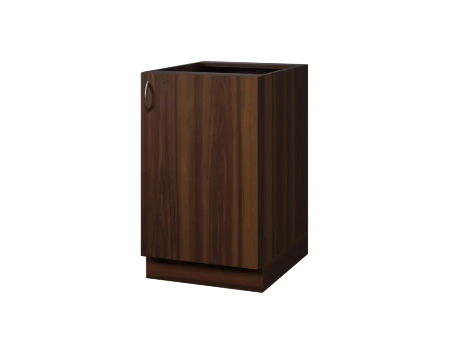 CS - 6D spodní skříňka, 1-dvéřová, pravá, 870x600x600, ořech královský