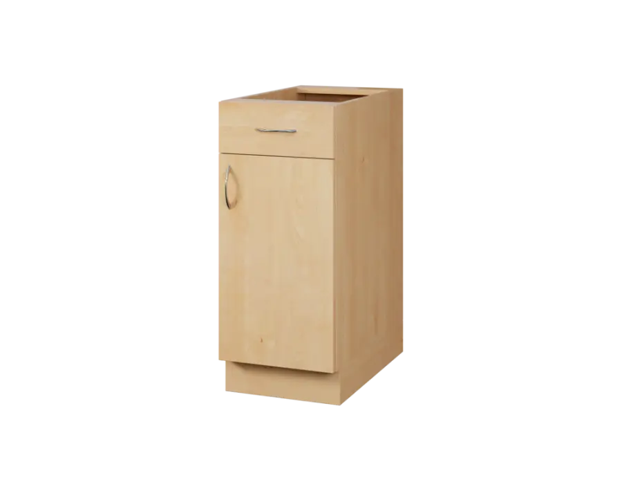 CS - 35DZ spodní skříňka, 1-dveřová, 1-zásuvková, pravá, 870x350x600, javor horský