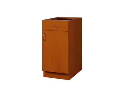 CS - 4DZ spodní skříňka, 1-dveřová, 1-zásuvková, pravá, 870x400x600, třešeň šumavská