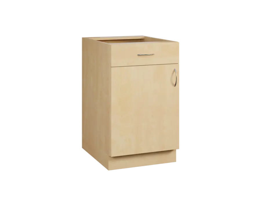 CS - 5DZ spodní skříňka, 1-dveřová, 1-zásuvková, levá, 870x500x600, bříza světlá