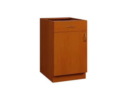 CS - 5DZ spodní skříňka, 1-dveřová, 1-zásuvková, levá, 870x500x600, třešeň šumavská