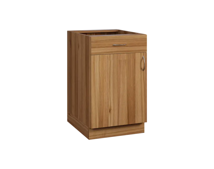 CS - 5DZ spodní skříňka, 1-dveřová, 1-zásuvková, levá, 870x500x600, ořech světlý