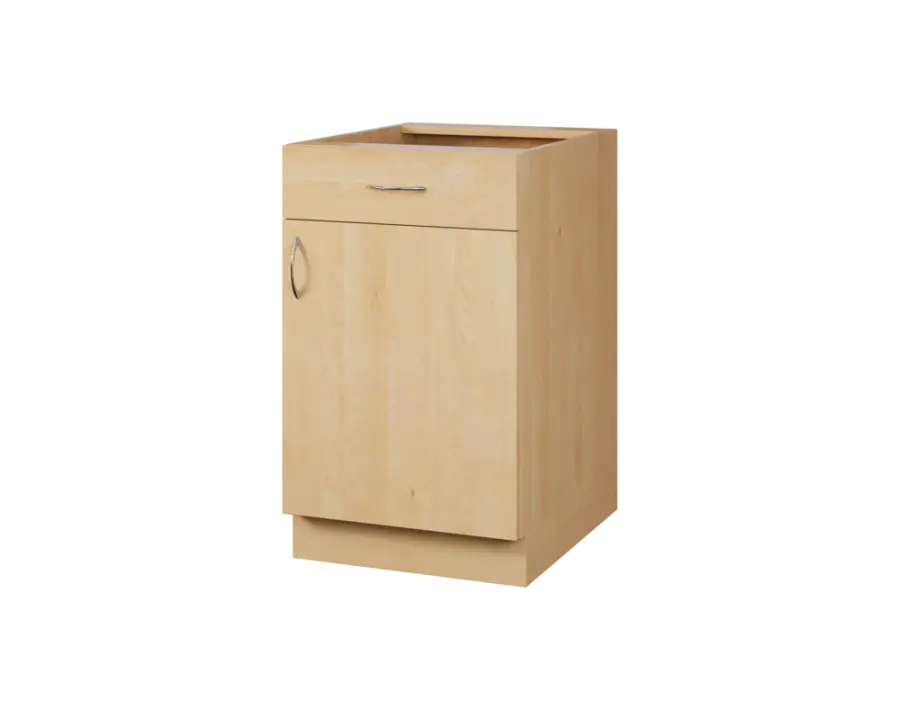 CS - 5DZ spodní skříňka, 1-dveřová, 1-zásuvková, pravá, 870x500x600, javor horský