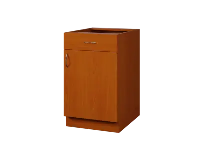 CS - 5DZ spodní skříňka, 1-dveřová, 1-zásuvková, pravá, 870x500x600, třešeň šumavská