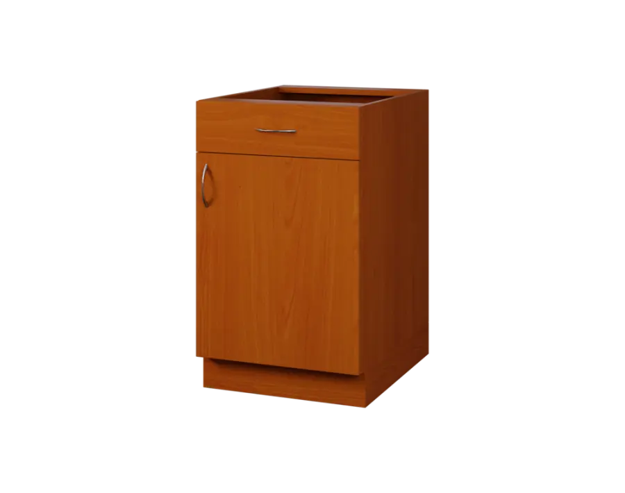 CS - 5DZ spodní skříňka, 1-dveřová, 1-zásuvková, pravá, 870x500x600, třešeň šumavská
