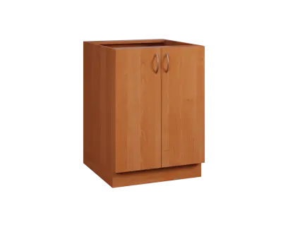 CS - 6D2 spodní skříňka, 2-dveřová, 870x600x600, olše jantar